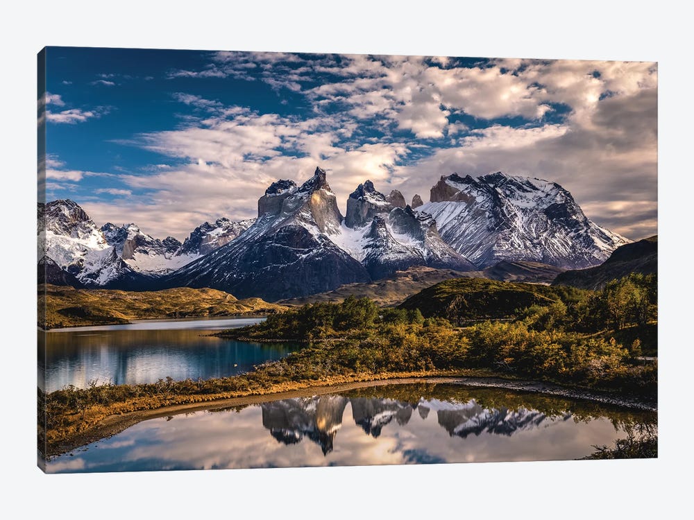 Chile Patagonia Torres Del Paine Mountain Views VII by Alex G Perez 1-piece Canvas Artwork