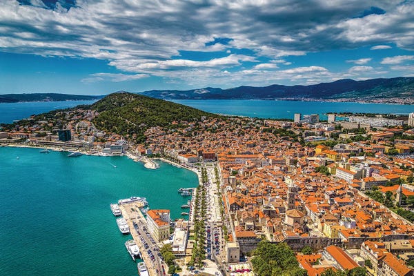 Croatia Split Port City View