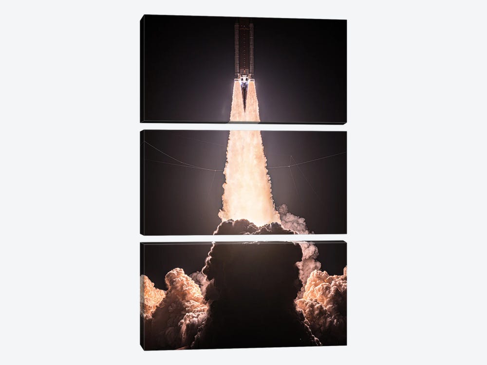 Nasa Artemis SLS Rocket Launch VII by Alex G Perez 3-piece Canvas Art