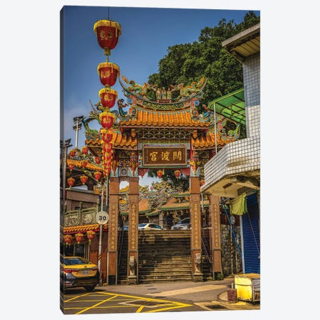Guandu Temple, Taiwan Canvas Print #AGP524} by Alex G Perez Art Print
