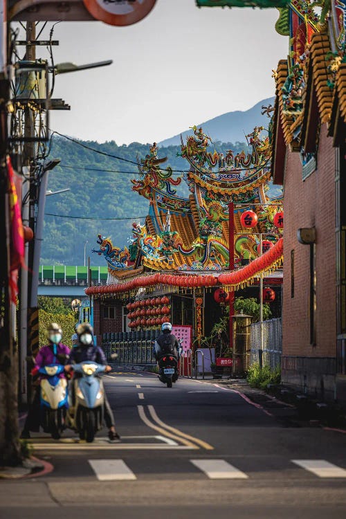 Shende Temple In Taipet, Taiwan