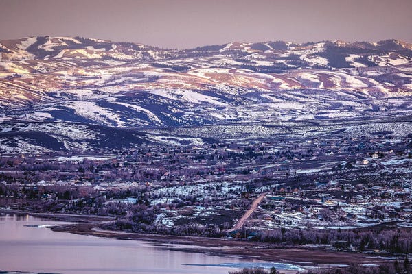 Alex G Perez: Bear Lake Landscape by Alex G Perez