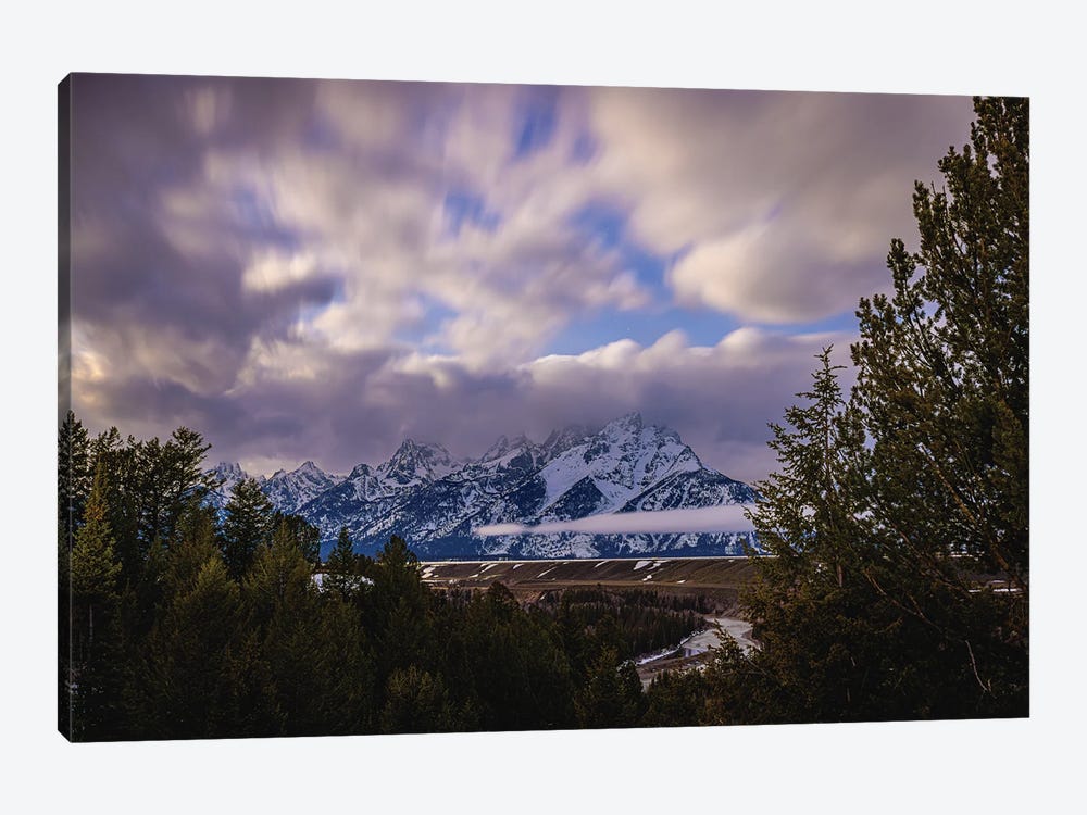 Grand Teton Mountain Range I by Alex G Perez 1-piece Canvas Print