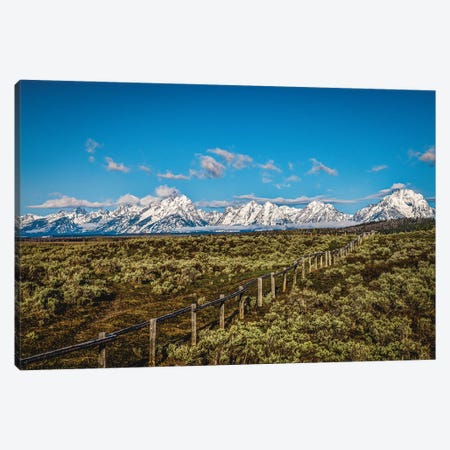 Grand Teton Mountain Range IV Canvas Print #AGP571} by Alex G Perez Canvas Print