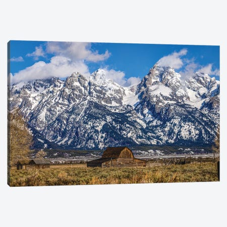 Grand Teton Mountain Range VI Canvas Print #AGP573} by Alex G Perez Art Print