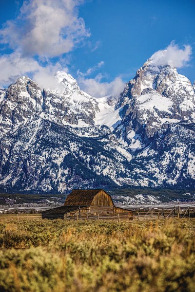 Teton Range: Grand Teton Mountain Range VII by Alex G Perez