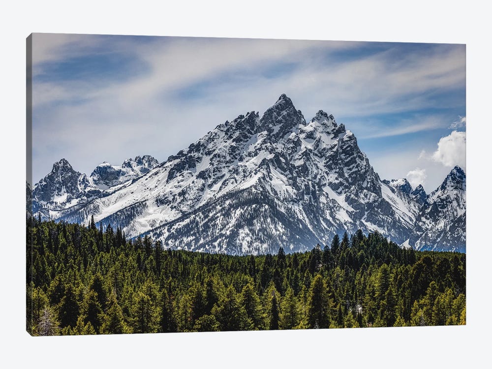 Grand Teton Mountain Range IX by Alex G Perez 1-piece Canvas Art