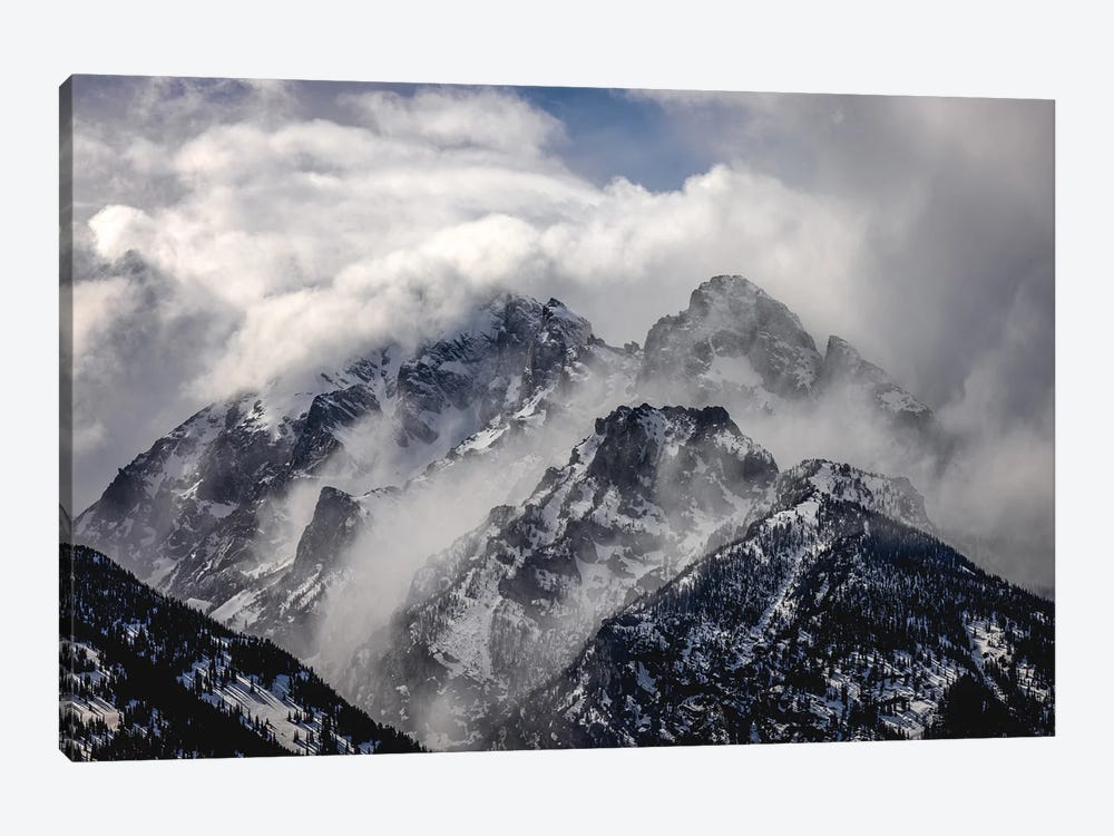 Grand Teton Mountains I by Alex G Perez 1-piece Canvas Art Print