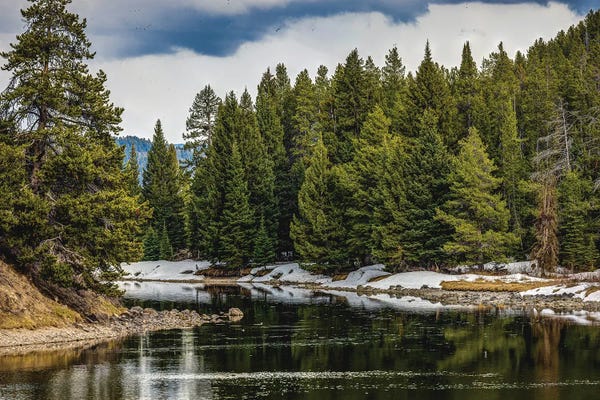 Grand Teton National Park: Grand Teton River by Alex G Perez