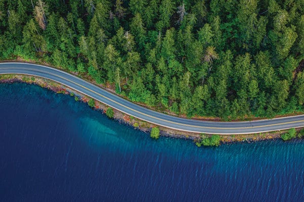 Alex G Perez: Olympic National Park Lake II by Alex G Perez