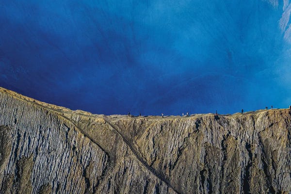 Volcanoes: Indonesia Mt Bromo Volcano Hiking by Alex G Perez