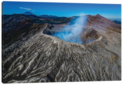 Indonesia Mt Bromo Volcano Sunrise I Canvas Art Print - Volcano Art
