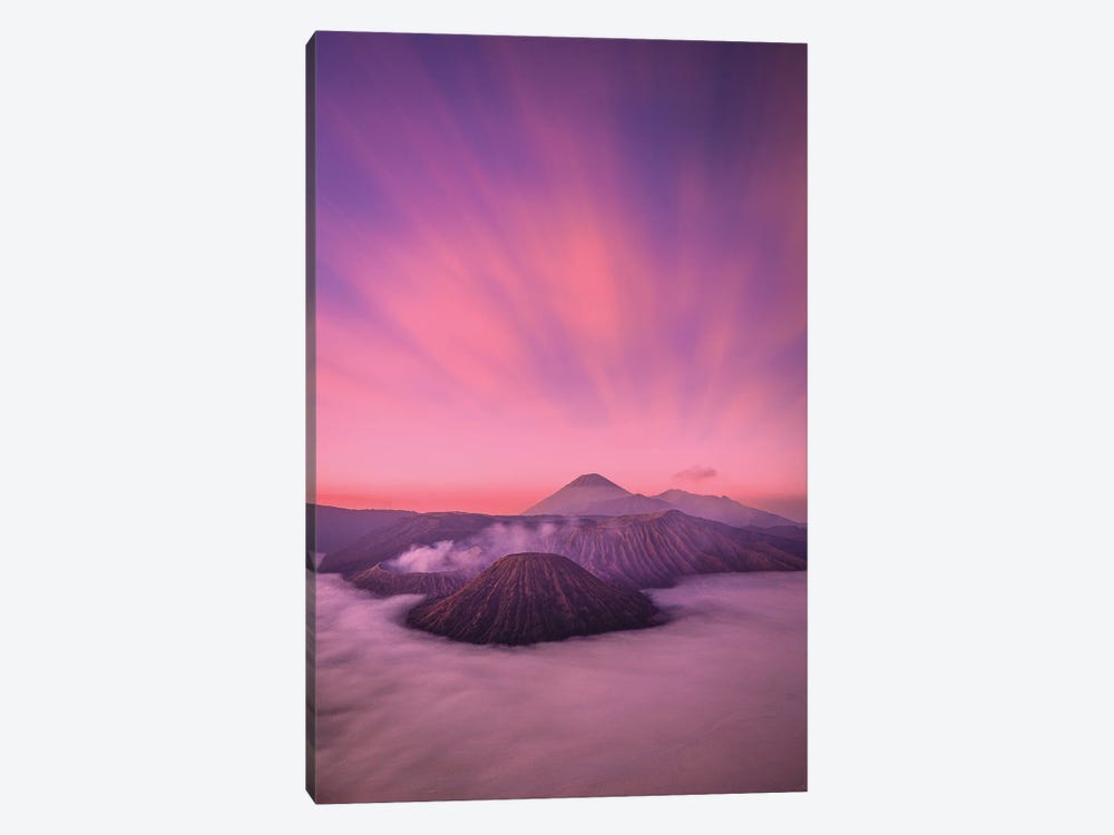 Indonesia Mt Bromo Volcano Sunrise II by Alex G Perez 1-piece Canvas Print
