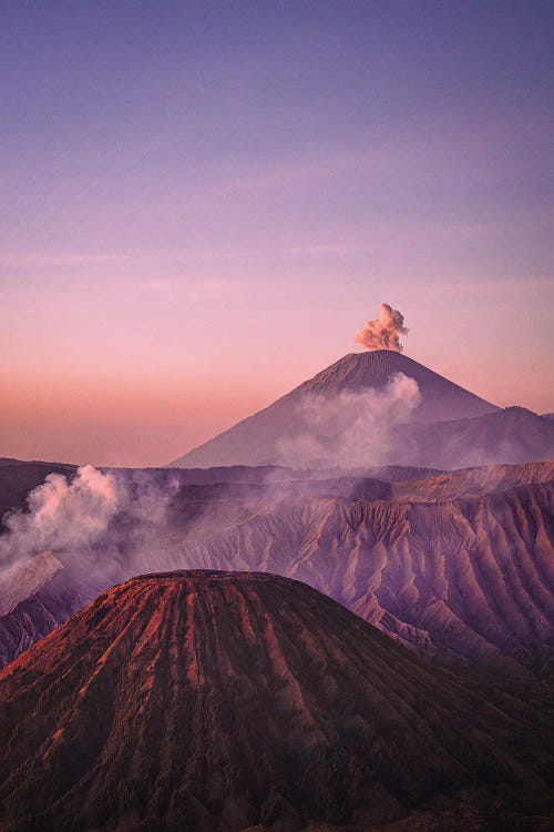 Indonesia Mt Bromo Volcano Sunrise IV