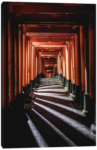 Japan Kyoto Fushimi Inari Taisha Thousand Gates I Canvas Art Print - Fushimi Inari Taisha