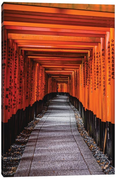 Japan Kyoto Fushimi Inari Taisha Thousand Gates II Canvas Art Print - Kyoto
