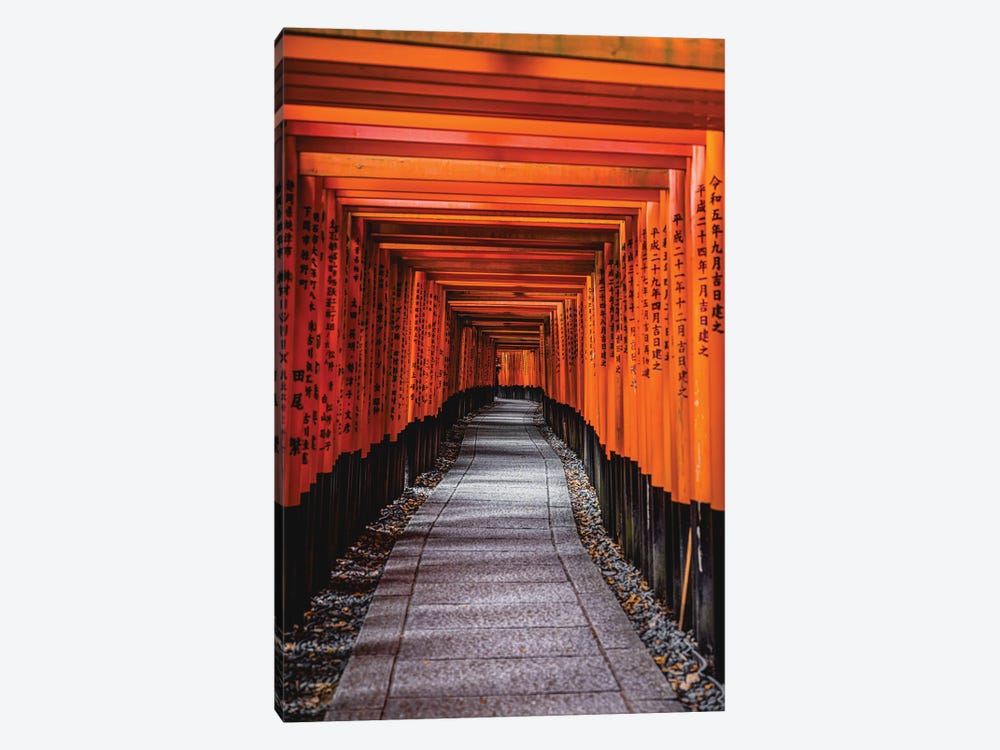 Japan Kyoto Fushimi Inari Taisha Thousand Gates II by Alex G Perez 1-piece Art Print