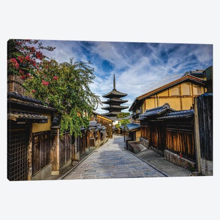 Japan Kyoto Hokan-Ji Temple Canvas Print #AGP662} by Alex G Perez Art Print