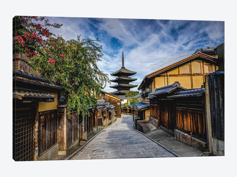 Japan Kyoto Hokan-Ji Temple by Alex G Perez 1-piece Canvas Print