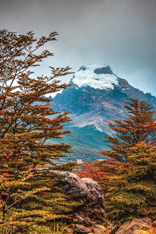 El Chaltén Mountain Galicia In Fall by Alex G Perez wall art