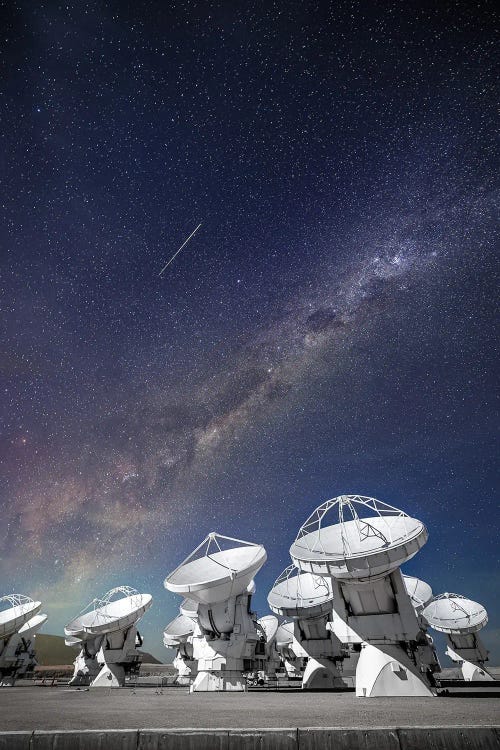 ALMA Radio Telescope Milky Way