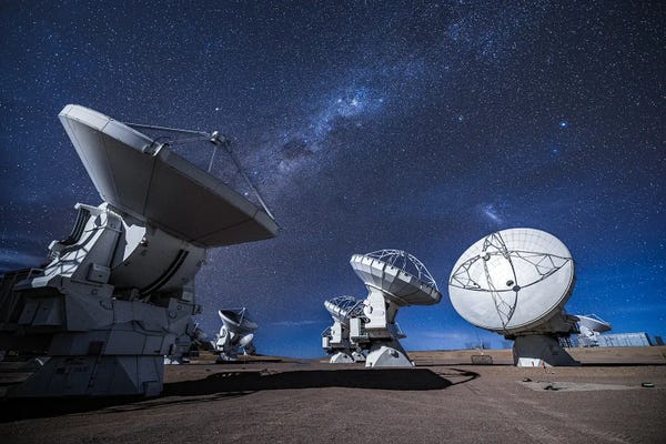 Alex G Perez: ALMA Telescope Milky Way by Alex G Perez