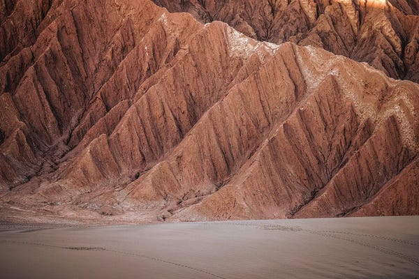 Alex G Perez: Atacama Desert Cliff by Alex G Perez