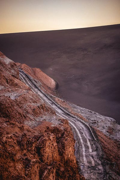 Alex G Perez: Atacama Desert Salt Flat Road by Alex G Perez