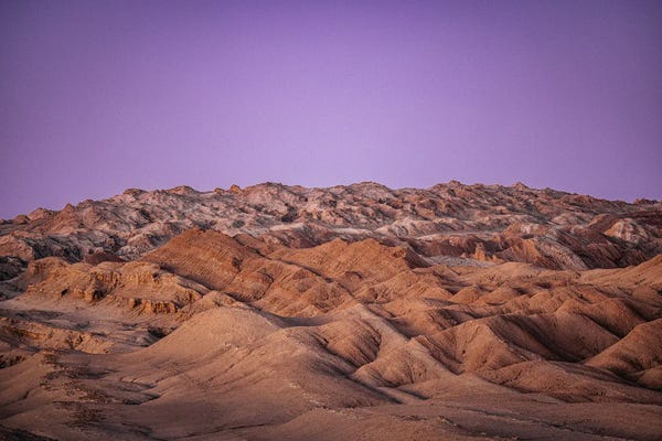 Alex G Perez: Purple Desert by Alex G Perez