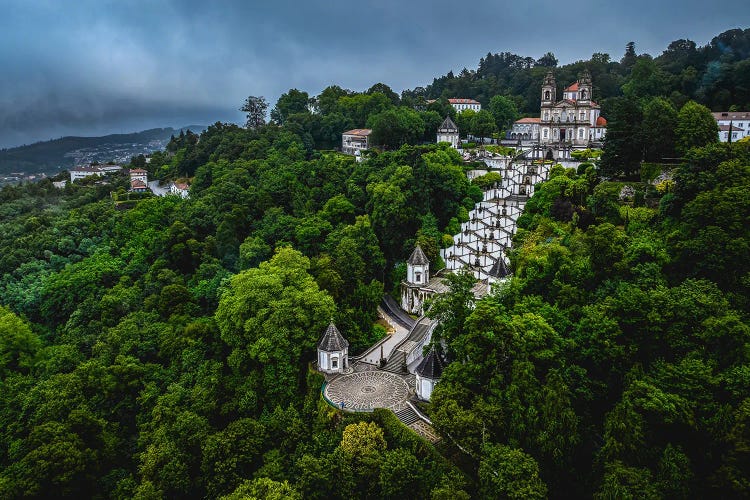 Bom Jesus do Monte by Alex G Perez wall art