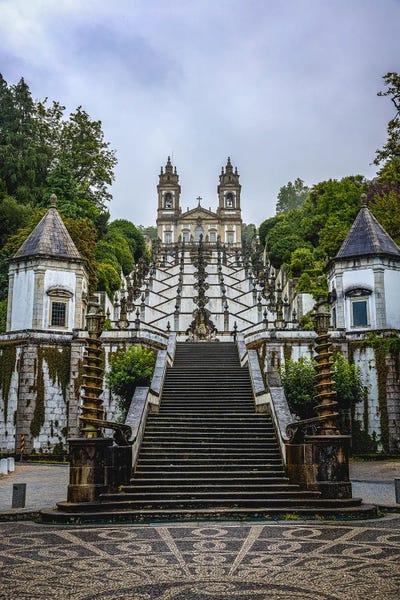 Portugal: Bom Jesus do Monte Stairs I by Alex G Perez