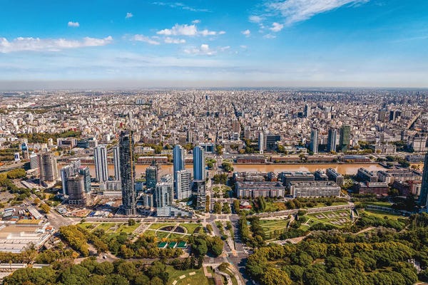 Argentina: Argentina Buenos Aires Skyview by Alex G Perez