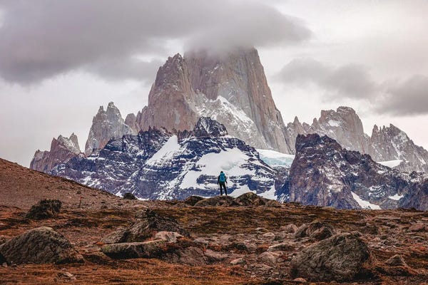 Argentina: El Chalten Fitz Roy Cloudy by Alex G Perez