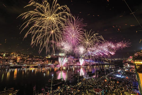 Porto Portugal Firework Festival