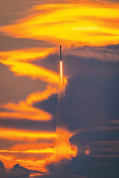 SpaceX Falcon 9 Sunrise Launch