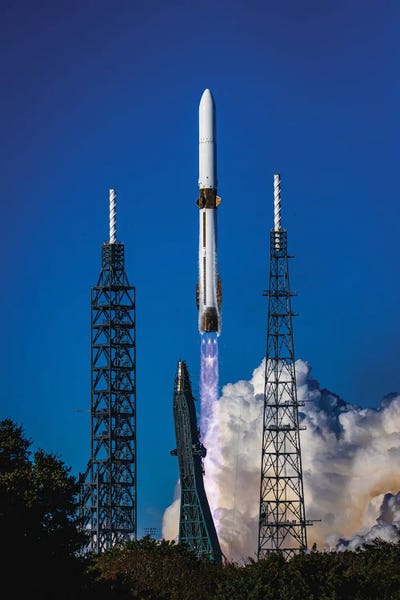Alex G Perez: Blue Origin New Shepard Pad Liftoff by Alex G Perez