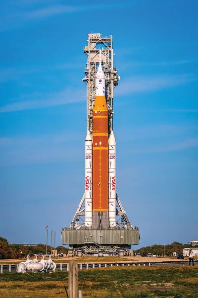 Artemis II Moon Rocket Rollout I