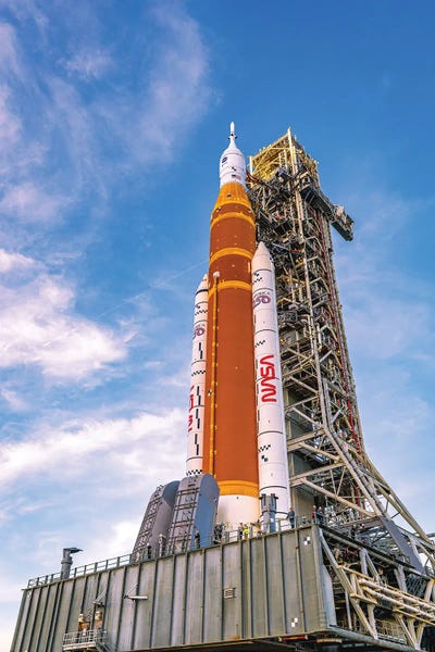 Artemis II Moon Rocket Rollout VII