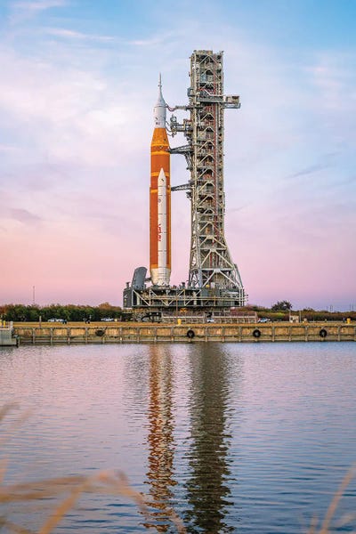 Artemis II Moon Rocket Rollout IX