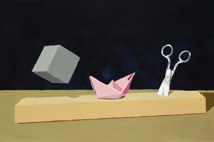 Rock Paper Scissors by Alexander Grahovsky wall art