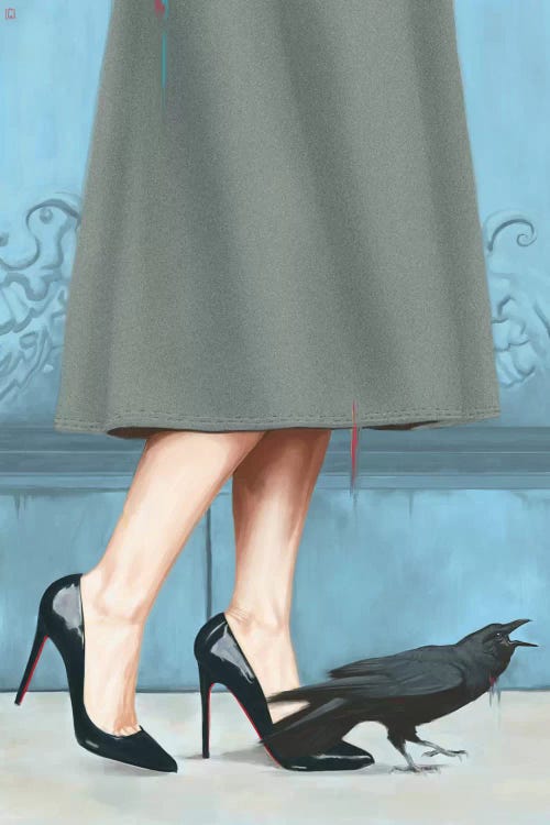 Here Comes The Queen by Alexander Grahovsky wall art