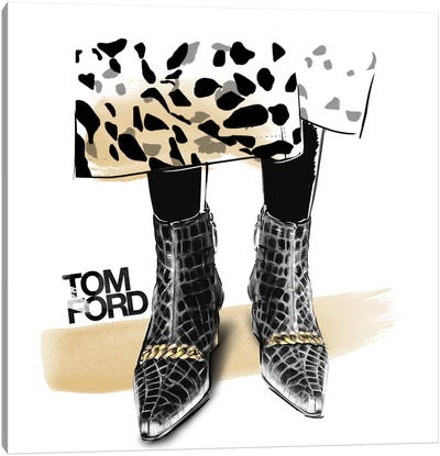 Tom Ford Canvas Art Print - Legs