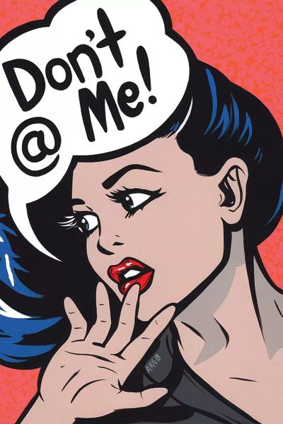 Unfiltered Thoughts: Don't At Me! Comic Girl by Allyson Gutchell