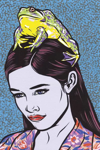 Girl With Frog