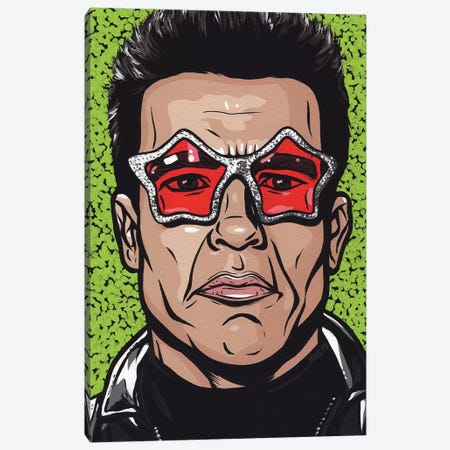 Terminator Glasses Canvas Print #AGU133} by Allyson Gutchell Canvas Art Print
