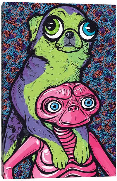 Chihuahua Friends Canvas Art Print - Allyson Gutchell