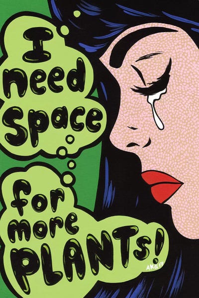 Housewarming Gifts: More Plants! Comic Girl by Allyson Gutchell