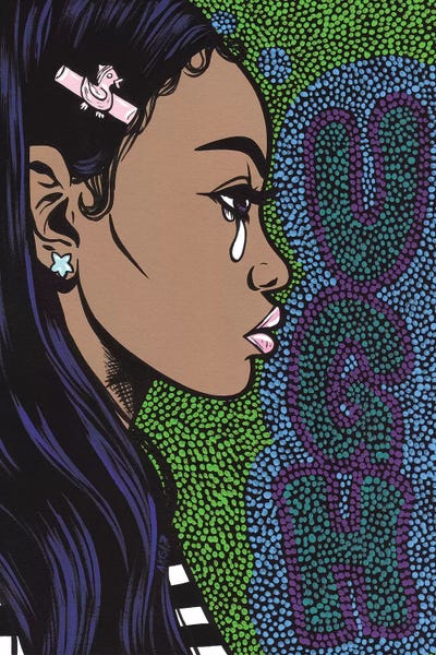 Witty Humor: Ugh Crying Girl by Allyson Gutchell