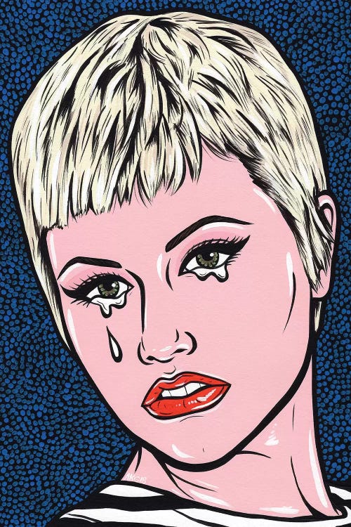 Dolores Crying Comic Girl