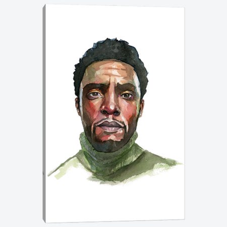 Chadwick Boseman Canvas Print #AGY132} by Allison Gray Canvas Print